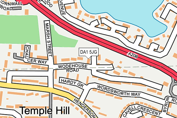 DA1 5JG map - OS OpenMap – Local (Ordnance Survey) DA1 5JG map - OS OpenMap – Local (Ordnance Survey)