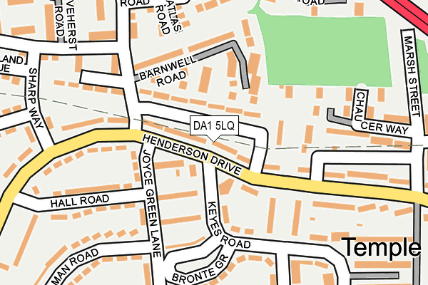 DA1 5LQ map - OS OpenMap – Local (Ordnance Survey) DA1 5LQ map - OS OpenMap – Local (Ordnance Survey)