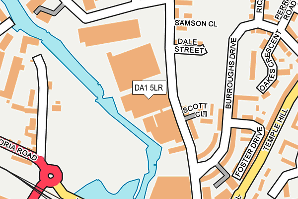 DA1 5LR map - OS OpenMap – Local (Ordnance Survey) DA1 5LR map - OS OpenMap – Local (Ordnance Survey)