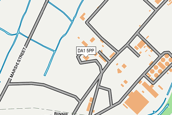 DA1 5PP map - OS OpenMap – Local (Ordnance Survey) DA1 5PP map - OS OpenMap – Local (Ordnance Survey)