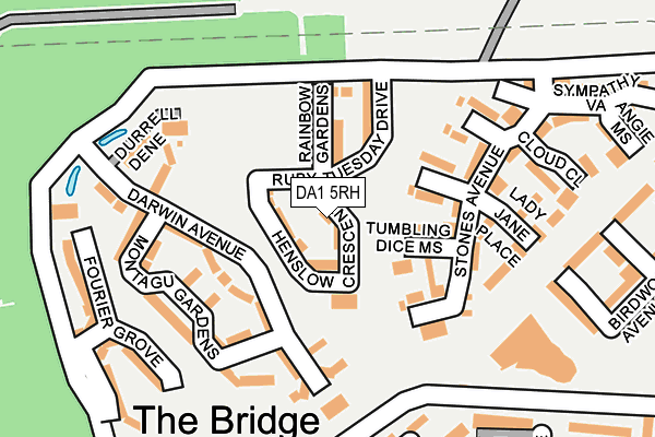 DA1 5RH map - OS OpenMap – Local (Ordnance Survey) DA1 5RH map - OS OpenMap – Local (Ordnance Survey)