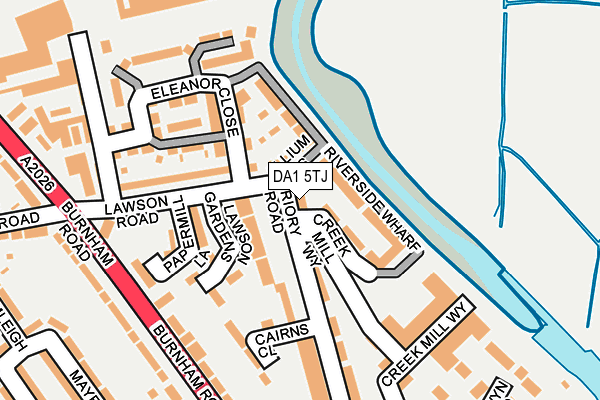 DA1 5TJ map - OS OpenMap – Local (Ordnance Survey) DA1 5TJ map - OS OpenMap – Local (Ordnance Survey)
