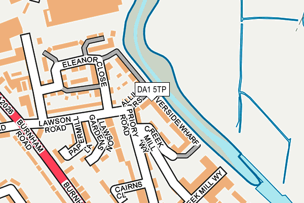 DA1 5TP map - OS OpenMap – Local (Ordnance Survey) DA1 5TP map - OS OpenMap – Local (Ordnance Survey)