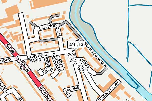DA1 5TS map - OS OpenMap – Local (Ordnance Survey) DA1 5TS map - OS OpenMap – Local (Ordnance Survey)