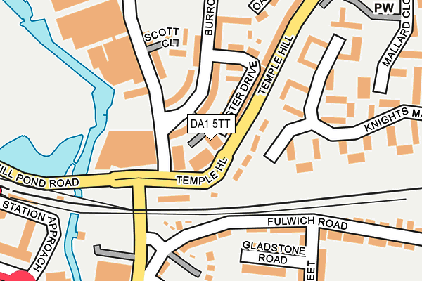 DA1 5TT map - OS OpenMap – Local (Ordnance Survey) DA1 5TT map - OS OpenMap – Local (Ordnance Survey)