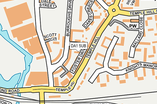 DA1 5UB map - OS OpenMap – Local (Ordnance Survey) DA1 5UB map - OS OpenMap – Local (Ordnance Survey)