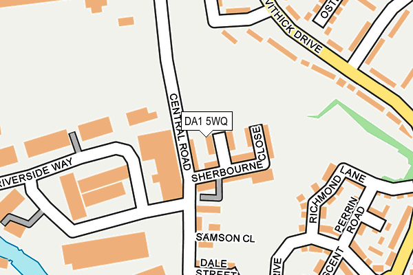 DA1 5WQ map - OS OpenMap – Local (Ordnance Survey) DA1 5WQ map - OS OpenMap – Local (Ordnance Survey)