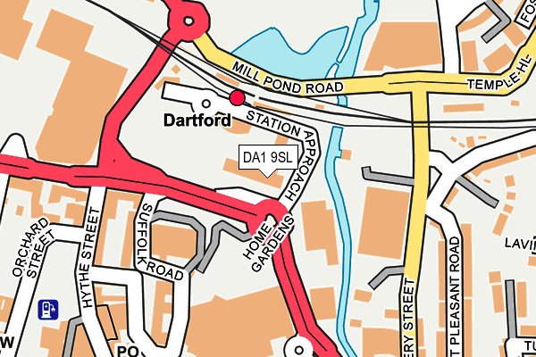 DA1 9SL map - OS OpenMap – Local (Ordnance Survey) DA1 9SL map - OS OpenMap – Local (Ordnance Survey)