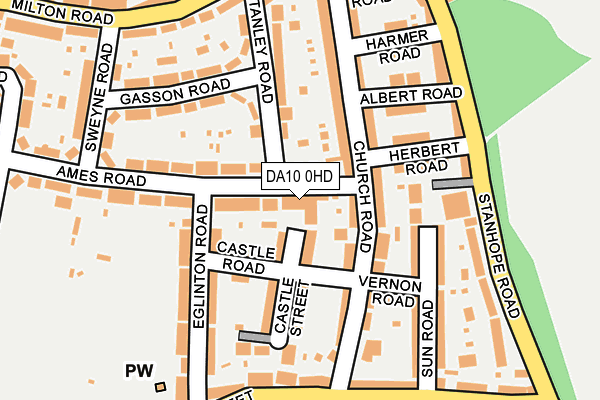 DA10 0HD map - OS OpenMap – Local (Ordnance Survey) DA10 0HD map - OS OpenMap – Local (Ordnance Survey)