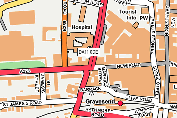 DA11 0DE map - OS OpenMap – Local (Ordnance Survey) DA11 0DE map - OS OpenMap – Local (Ordnance Survey)