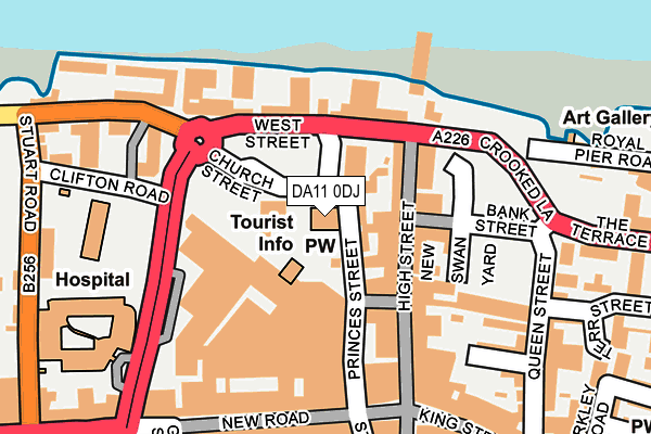DA11 0DJ map - OS OpenMap – Local (Ordnance Survey) DA11 0DJ map - OS OpenMap – Local (Ordnance Survey)