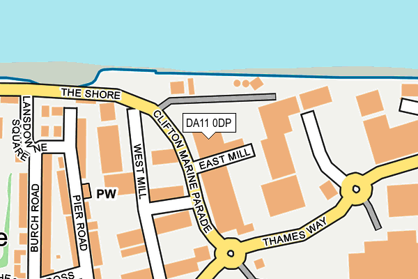 DA11 0DP map - OS OpenMap – Local (Ordnance Survey) DA11 0DP map - OS OpenMap – Local (Ordnance Survey)