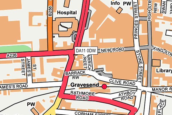 DA11 0DW map - OS OpenMap – Local (Ordnance Survey) DA11 0DW map - OS OpenMap – Local (Ordnance Survey)