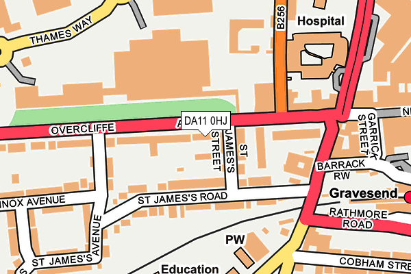 DA11 0HJ map - OS OpenMap – Local (Ordnance Survey) DA11 0HJ map - OS OpenMap – Local (Ordnance Survey)