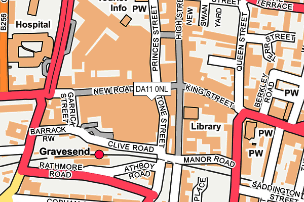 DA11 0NL map - OS OpenMap – Local (Ordnance Survey) DA11 0NL map - OS OpenMap – Local (Ordnance Survey)