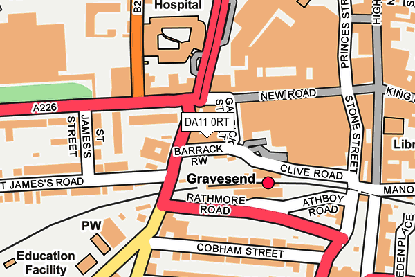 DA11 0RT map - OS OpenMap – Local (Ordnance Survey) DA11 0RT map - OS OpenMap – Local (Ordnance Survey)
