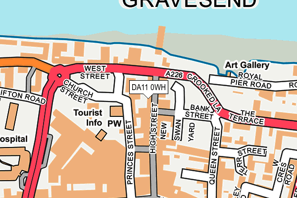 DA11 0WH map - OS OpenMap – Local (Ordnance Survey) DA11 0WH map - OS OpenMap – Local (Ordnance Survey)