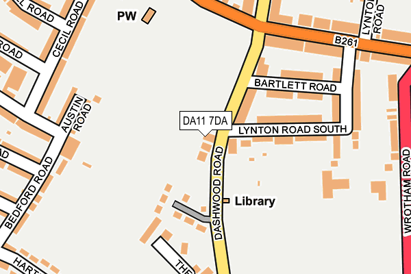 DA11 7DA map - OS OpenMap – Local (Ordnance Survey) DA11 7DA map - OS OpenMap – Local (Ordnance Survey)