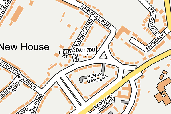 DA11 7DU map - OS OpenMap – Local (Ordnance Survey) DA11 7DU map - OS OpenMap – Local (Ordnance Survey)