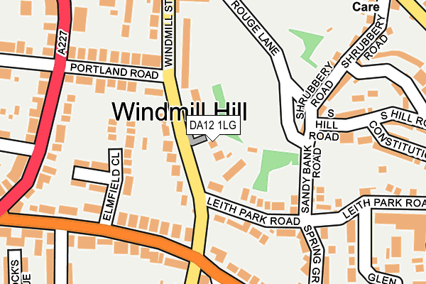 DA12 1LG map - OS OpenMap – Local (Ordnance Survey) DA12 1LG map - OS OpenMap – Local (Ordnance Survey)