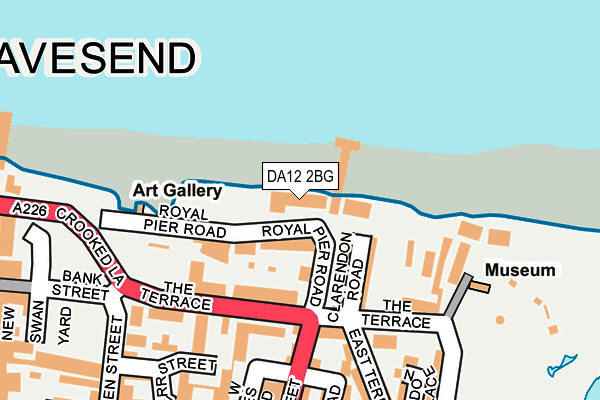 DA12 2BG map - OS OpenMap – Local (Ordnance Survey) DA12 2BG map - OS OpenMap – Local (Ordnance Survey)
