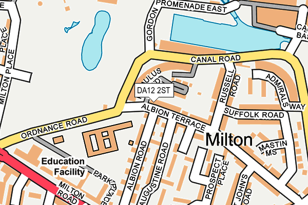 DA12 2ST map - OS OpenMap – Local (Ordnance Survey) DA12 2ST map - OS OpenMap – Local (Ordnance Survey)
