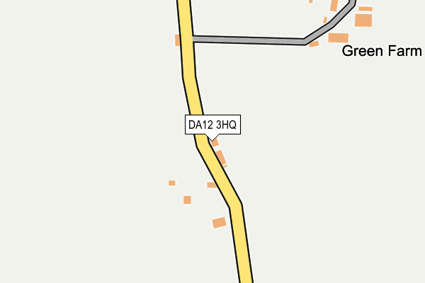 DA12 3HQ map - OS OpenMap – Local (Ordnance Survey) DA12 3HQ map - OS OpenMap – Local (Ordnance Survey)