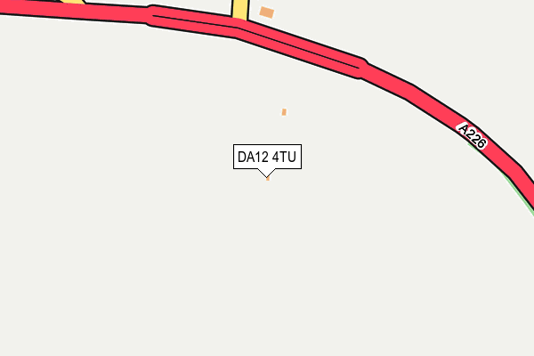 DA12 4TU map - OS OpenMap – Local (Ordnance Survey) DA12 4TU map - OS OpenMap – Local (Ordnance Survey)