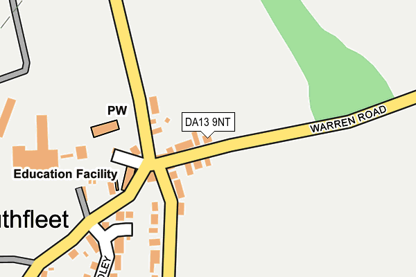 DA13 9NT map - OS OpenMap – Local (Ordnance Survey) DA13 9NT map - OS OpenMap – Local (Ordnance Survey)