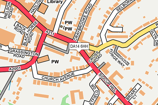 DA14 6HH map - OS OpenMap – Local (Ordnance Survey) DA14 6HH map - OS OpenMap – Local (Ordnance Survey)