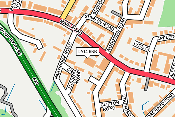 DA14 6RR map - OS OpenMap – Local (Ordnance Survey) DA14 6RR map - OS OpenMap – Local (Ordnance Survey)