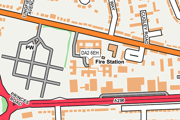 DA2 6EH map - OS OpenMap – Local (Ordnance Survey) DA2 6EH map - OS OpenMap – Local (Ordnance Survey)