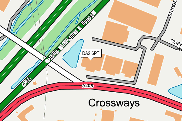 DA2 6PT map - OS OpenMap – Local (Ordnance Survey) DA2 6PT map - OS OpenMap – Local (Ordnance Survey)