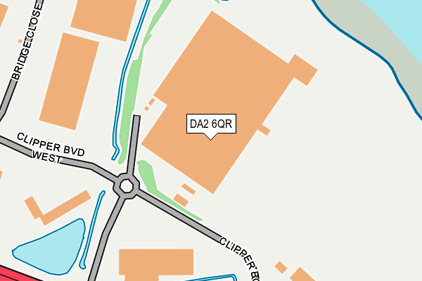 DA2 6QR map - OS OpenMap – Local (Ordnance Survey) DA2 6QR map - OS OpenMap – Local (Ordnance Survey)