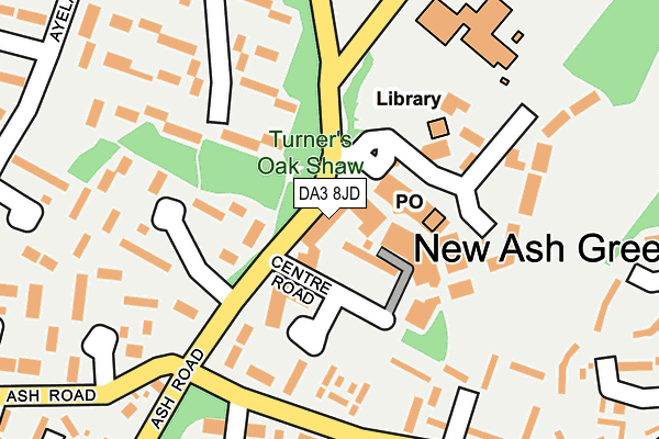 DA3 8JD map - OS OpenMap – Local (Ordnance Survey) DA3 8JD map - OS OpenMap – Local (Ordnance Survey)