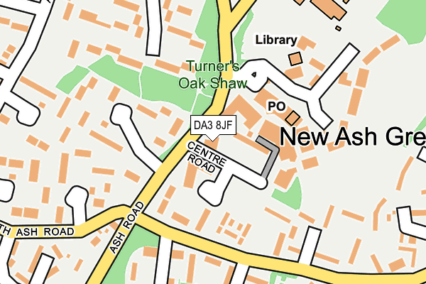 DA3 8JF map - OS OpenMap – Local (Ordnance Survey) DA3 8JF map - OS OpenMap – Local (Ordnance Survey)
