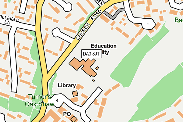 DA3 8JT map - OS OpenMap – Local (Ordnance Survey) DA3 8JT map - OS OpenMap – Local (Ordnance Survey)