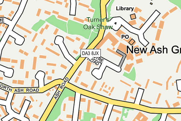 DA3 8JX map - OS OpenMap – Local (Ordnance Survey) DA3 8JX map - OS OpenMap – Local (Ordnance Survey)