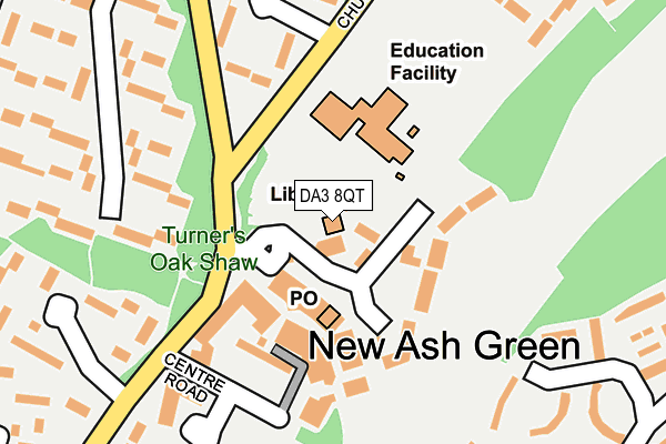 DA3 8QT map - OS OpenMap – Local (Ordnance Survey) DA3 8QT map - OS OpenMap – Local (Ordnance Survey)