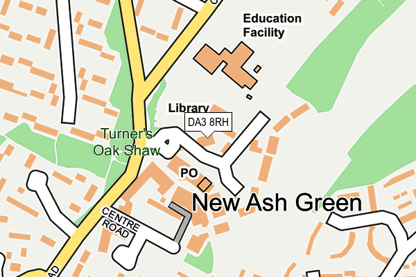 DA3 8RH map - OS OpenMap – Local (Ordnance Survey) DA3 8RH map - OS OpenMap – Local (Ordnance Survey)