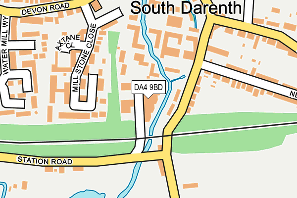 DA4 9BD map - OS OpenMap – Local (Ordnance Survey) DA4 9BD map - OS OpenMap – Local (Ordnance Survey)