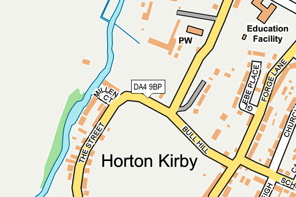 DA4 9BP map - OS OpenMap – Local (Ordnance Survey) DA4 9BP map - OS OpenMap – Local (Ordnance Survey)