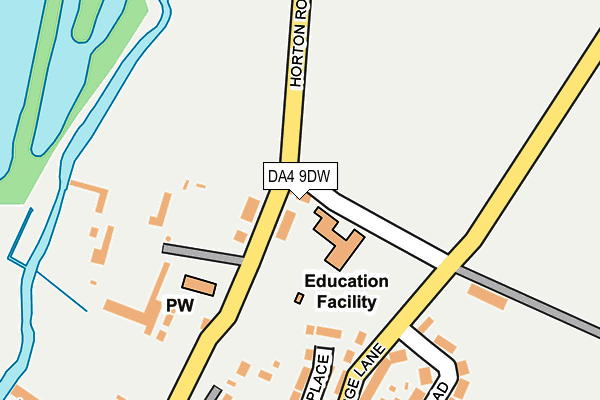 DA4 9DW map - OS OpenMap – Local (Ordnance Survey) DA4 9DW map - OS OpenMap – Local (Ordnance Survey)
