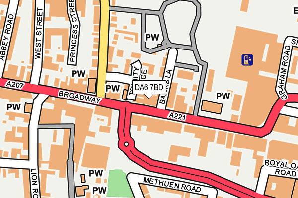 DA6 7BD map - OS OpenMap – Local (Ordnance Survey) DA6 7BD map - OS OpenMap – Local (Ordnance Survey)