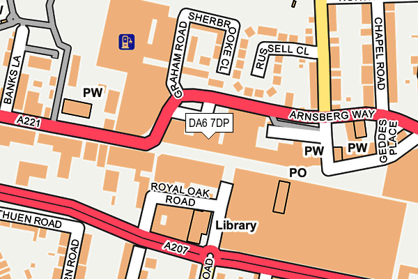 DA6 7DP map - OS OpenMap – Local (Ordnance Survey) DA6 7DP map - OS OpenMap – Local (Ordnance Survey)