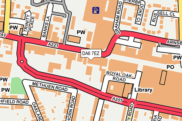 DA6 7EZ map - OS OpenMap – Local (Ordnance Survey) DA6 7EZ map - OS OpenMap – Local (Ordnance Survey)