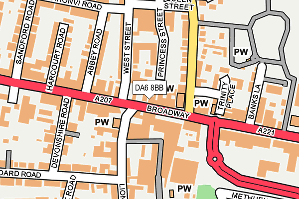 DA6 8BB map - OS OpenMap – Local (Ordnance Survey) DA6 8BB map - OS OpenMap – Local (Ordnance Survey)