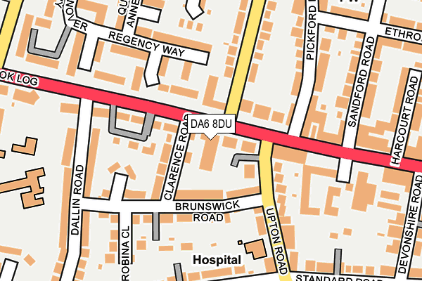 DA6 8DU map - OS OpenMap – Local (Ordnance Survey) DA6 8DU map - OS OpenMap – Local (Ordnance Survey)