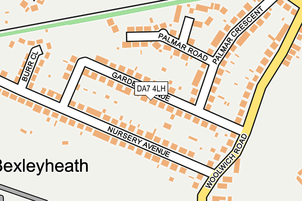 DA7 4LH map - OS OpenMap – Local (Ordnance Survey) DA7 4LH map - OS OpenMap – Local (Ordnance Survey)