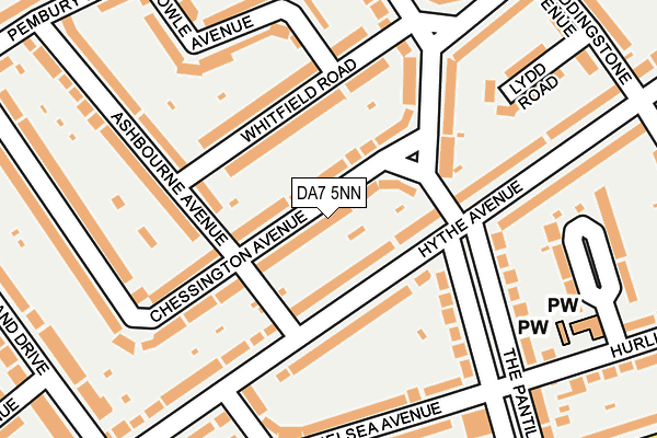 DA7 5NN map - OS OpenMap – Local (Ordnance Survey) DA7 5NN map - OS OpenMap – Local (Ordnance Survey)